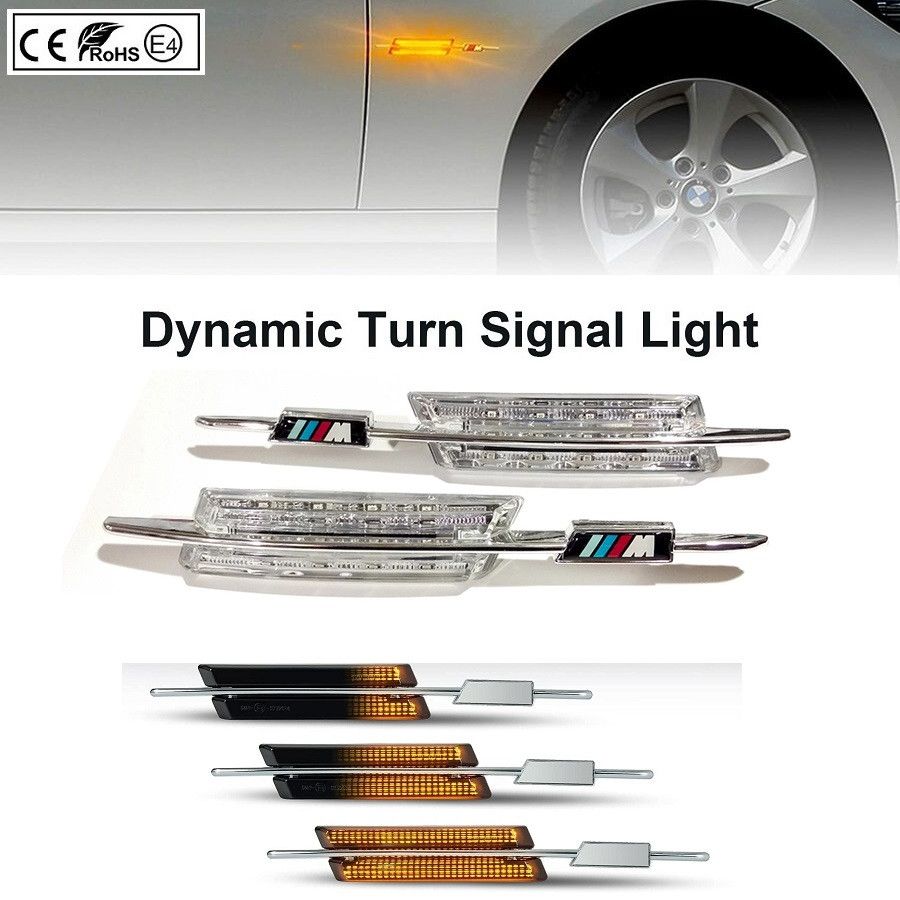 LED SIJALICE, BOCNI DYNAMIC MIGAVCI - BMW M-series - CLEAR LENS PL202011082 Beograd Zemun